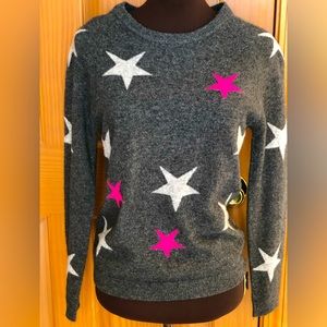 PHILOSOPHY szS cashmere star crewneck So soft and warm! Looks brand new!!